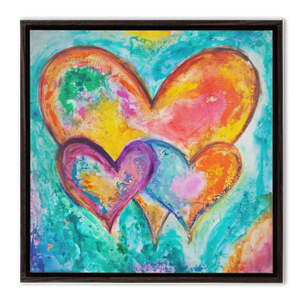Let All That You Do Be Done In Love - interactive canvas print that comes alive with mobile app by Ivan Guaderrama