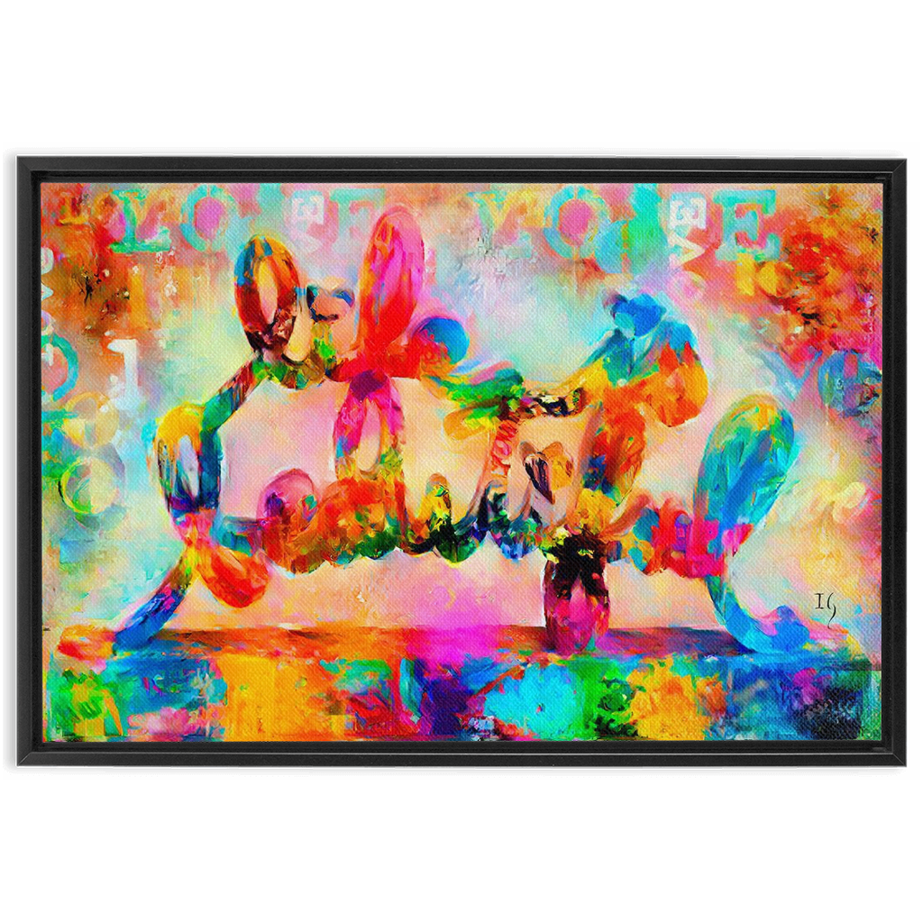 Life is Beautiful artwork detail - bible verse wall art canvas print wall art