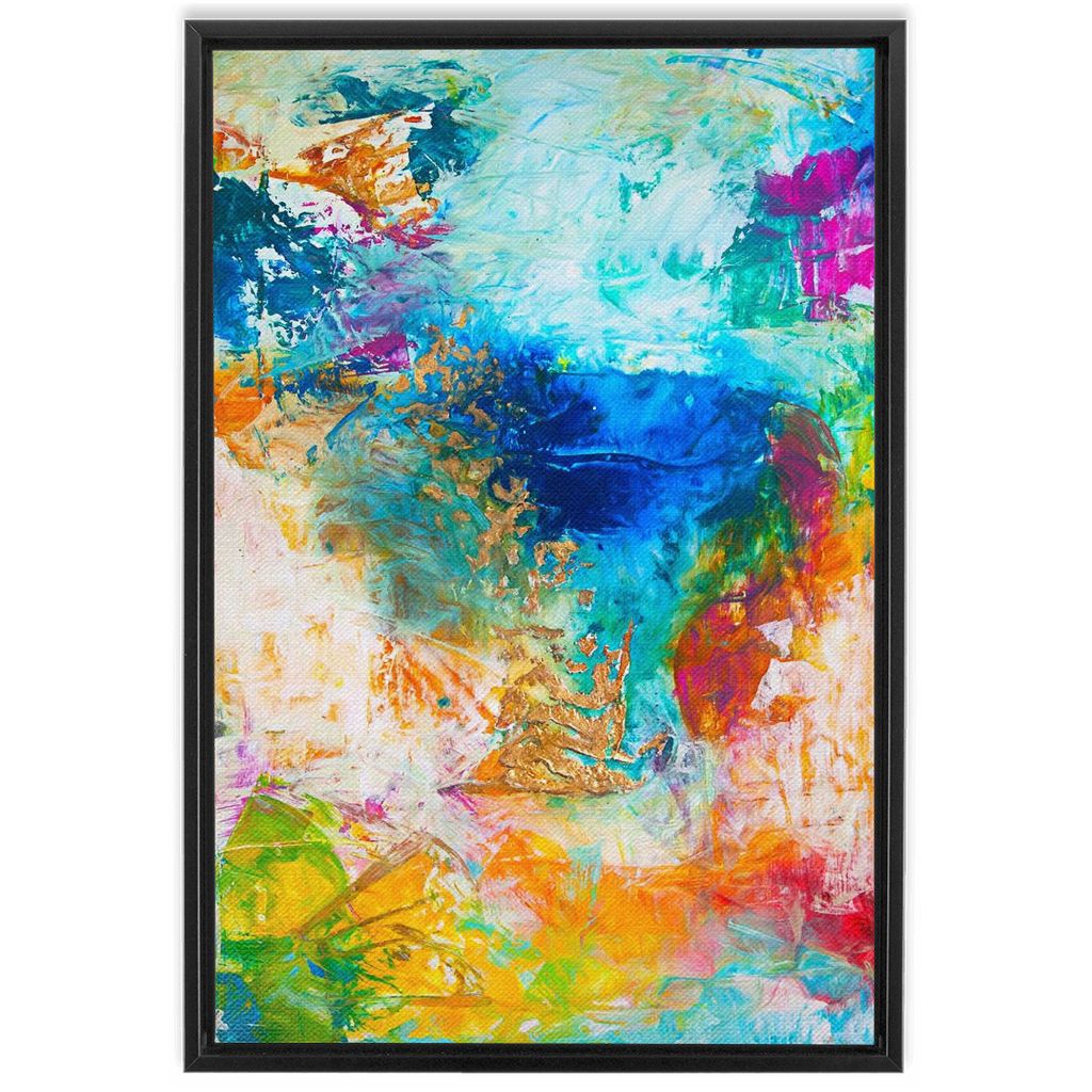 Promised Land artwork detail - abstract art canvas print wall art