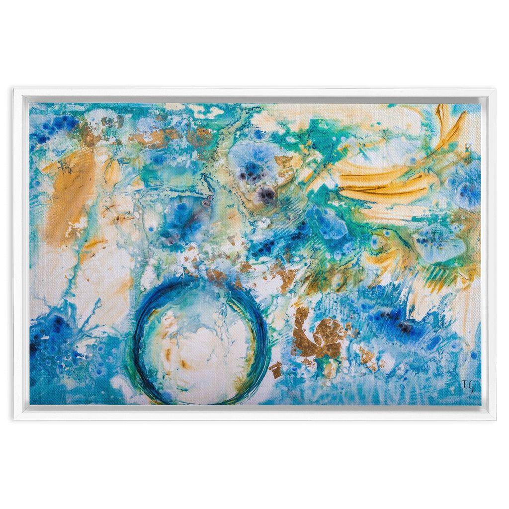 Love Everlasting artwork detail - abstract art canvas print wall art