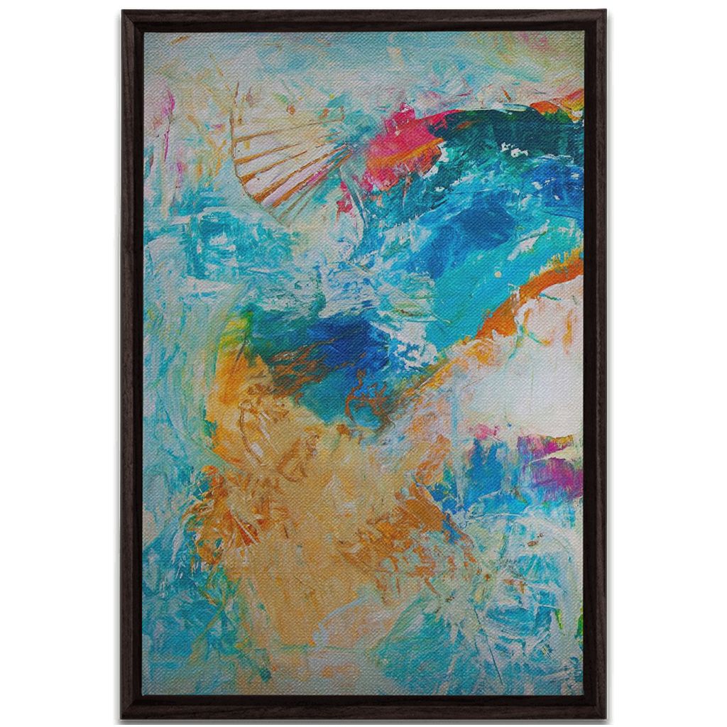 Heavenly Realm artwork detail - abstract art canvas print wall art