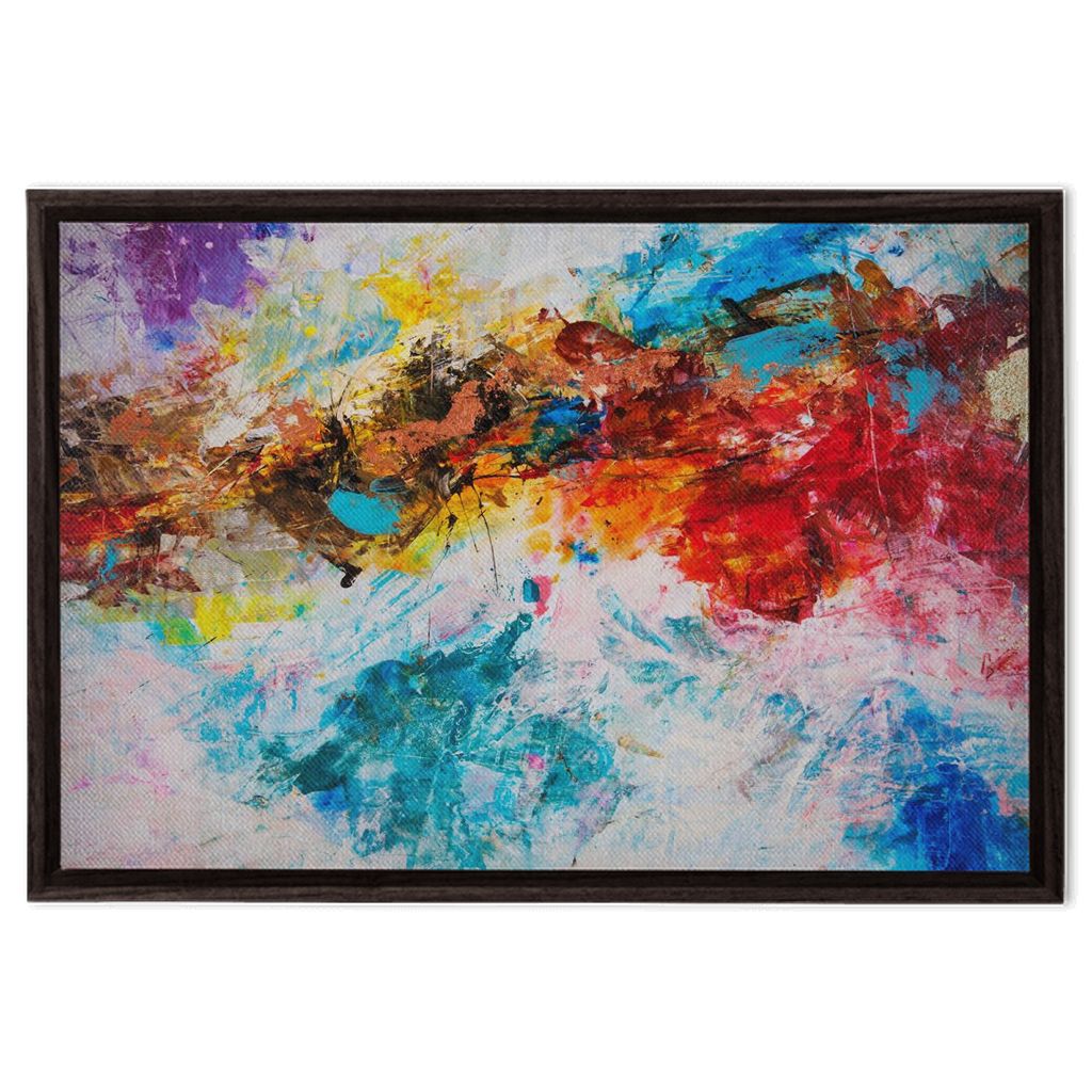 The Colors Of Heaven artwork detail - abstract art canvas print wall art