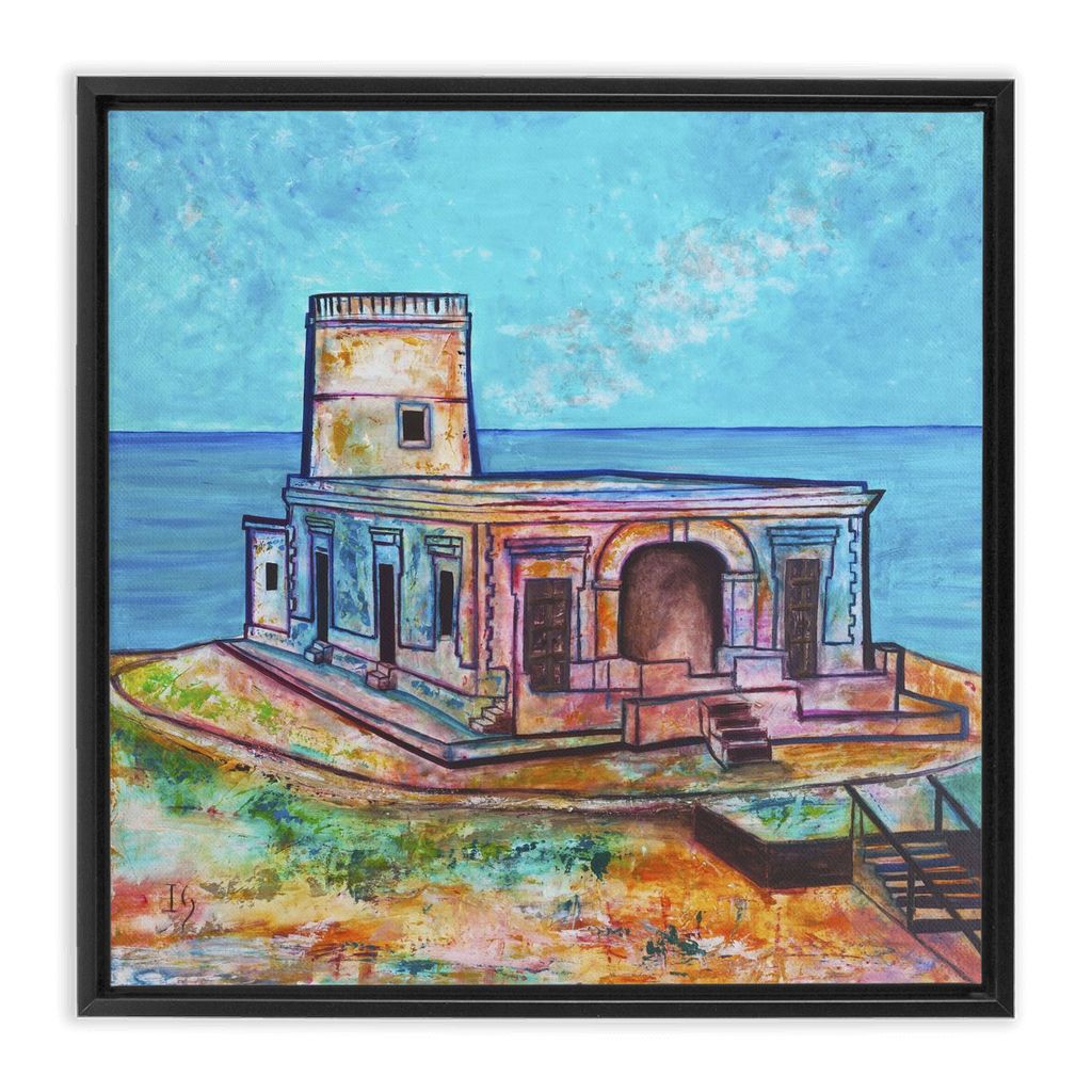 Quivira artwork detail - interactive canvas print that comes alive with mobile app wall art