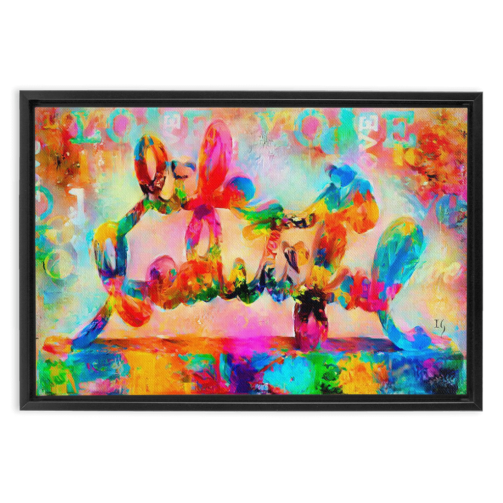 Life is Beautiful artwork detail - bible verse wall art canvas print wall art