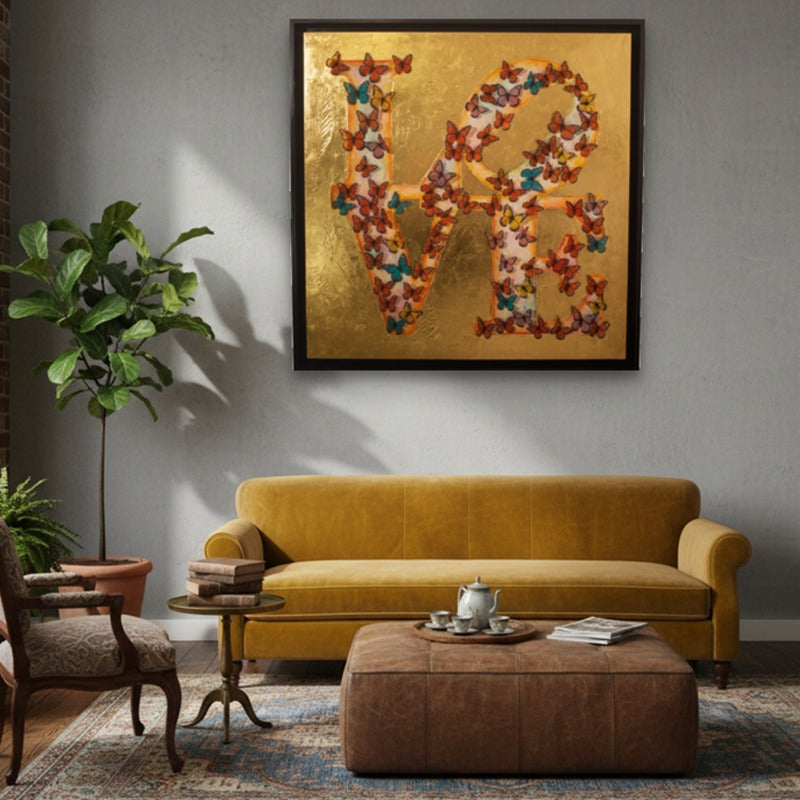Christian wall art painting 'Eternal Flutter' by Ivan Guaderrama, image 2