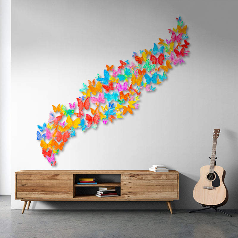 FIND LOVE V2 canvas print in room setting - abstract art by Ivan Guaderrama