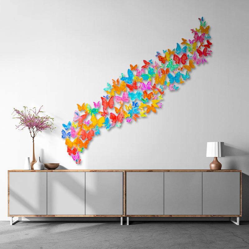 FIND LOVE V2 canvas print in room setting - abstract art by Ivan Guaderrama
