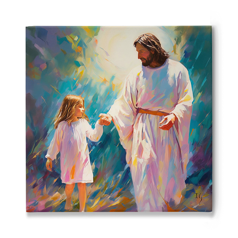 Guiding Light: A Serene Encounter