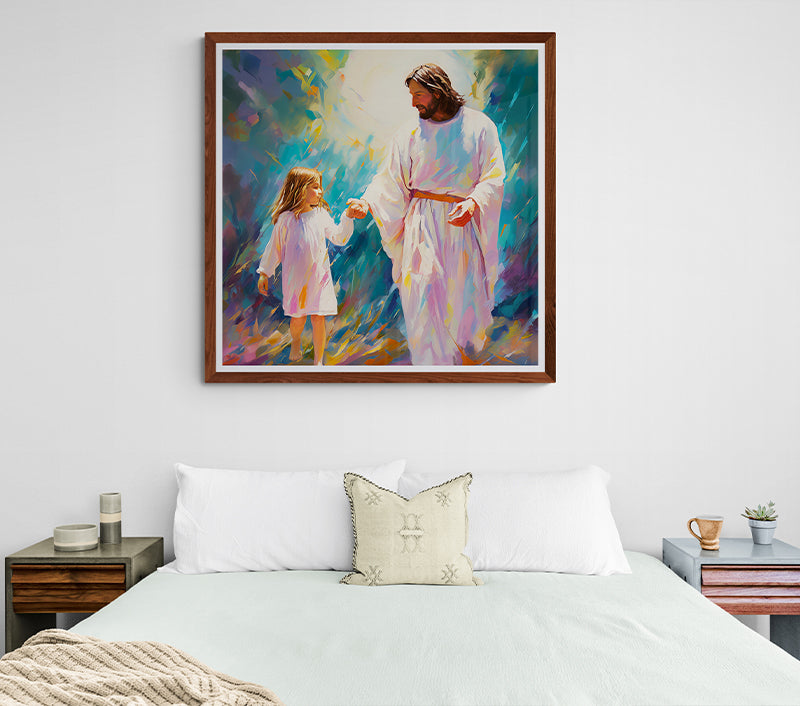 Guiding Light: A Serene Encounter