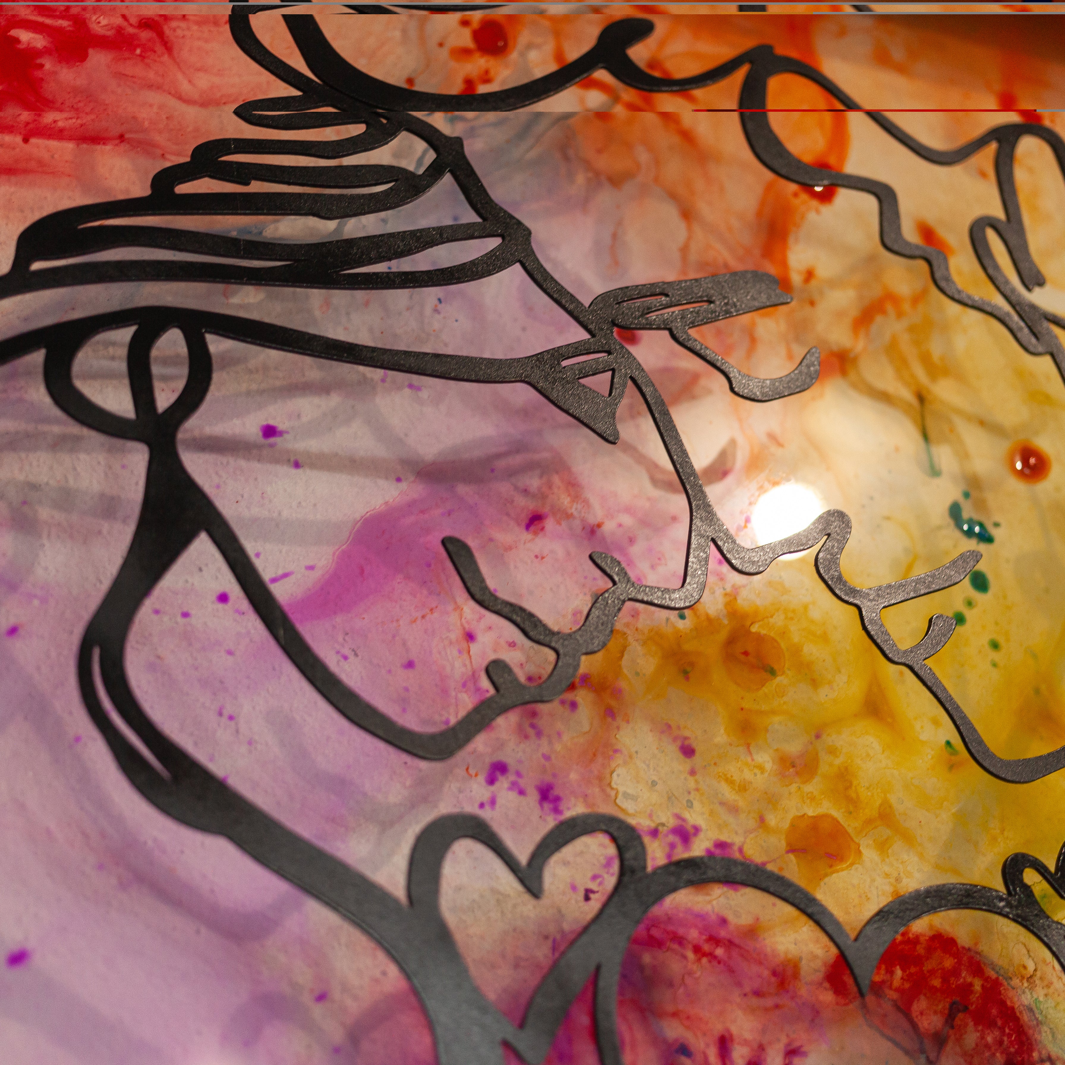 I Love You Always - 3D Wall Sculpture | Ivan Guaderrama