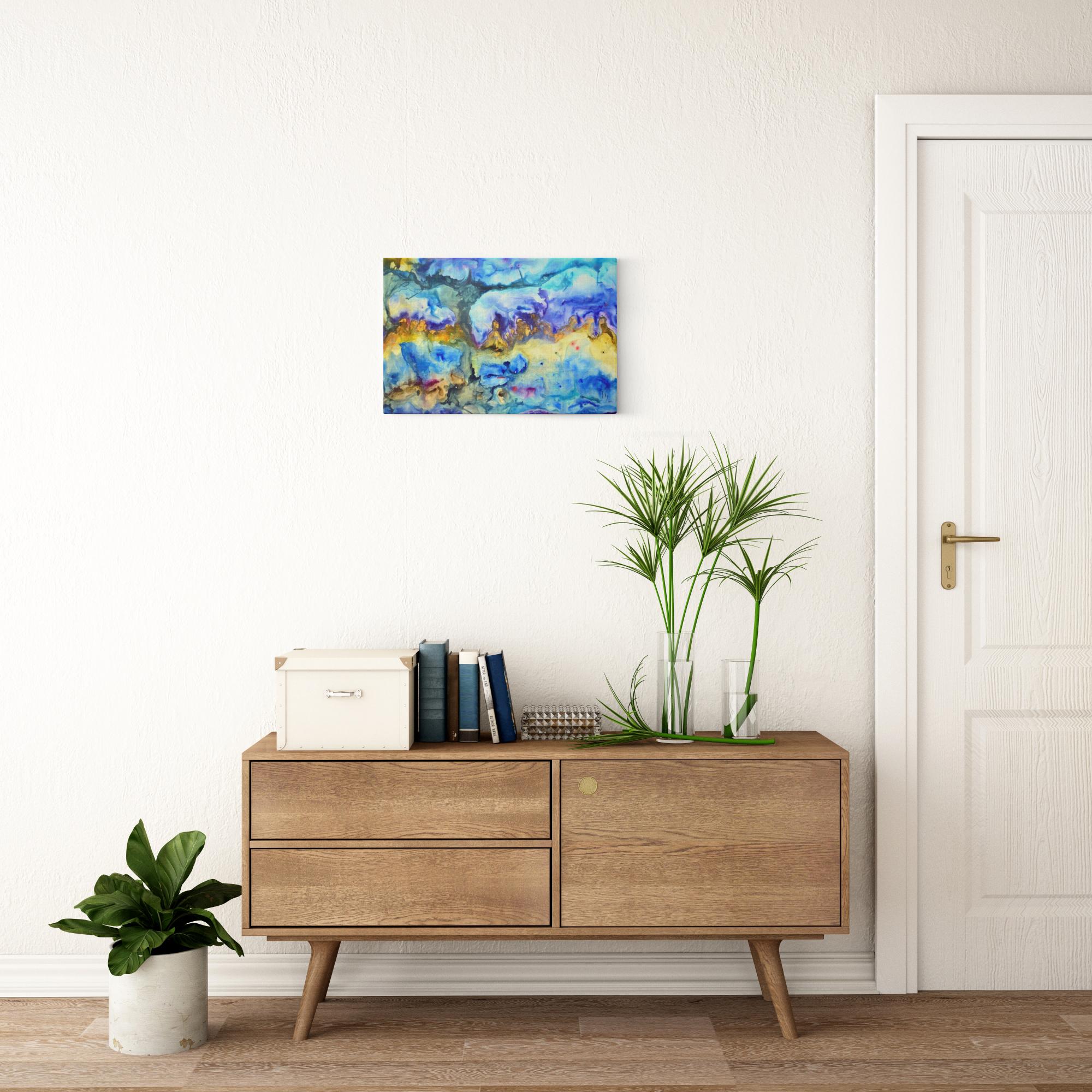 Da Vinci Last Supper artwork detail - christian wall art canvas print wall art