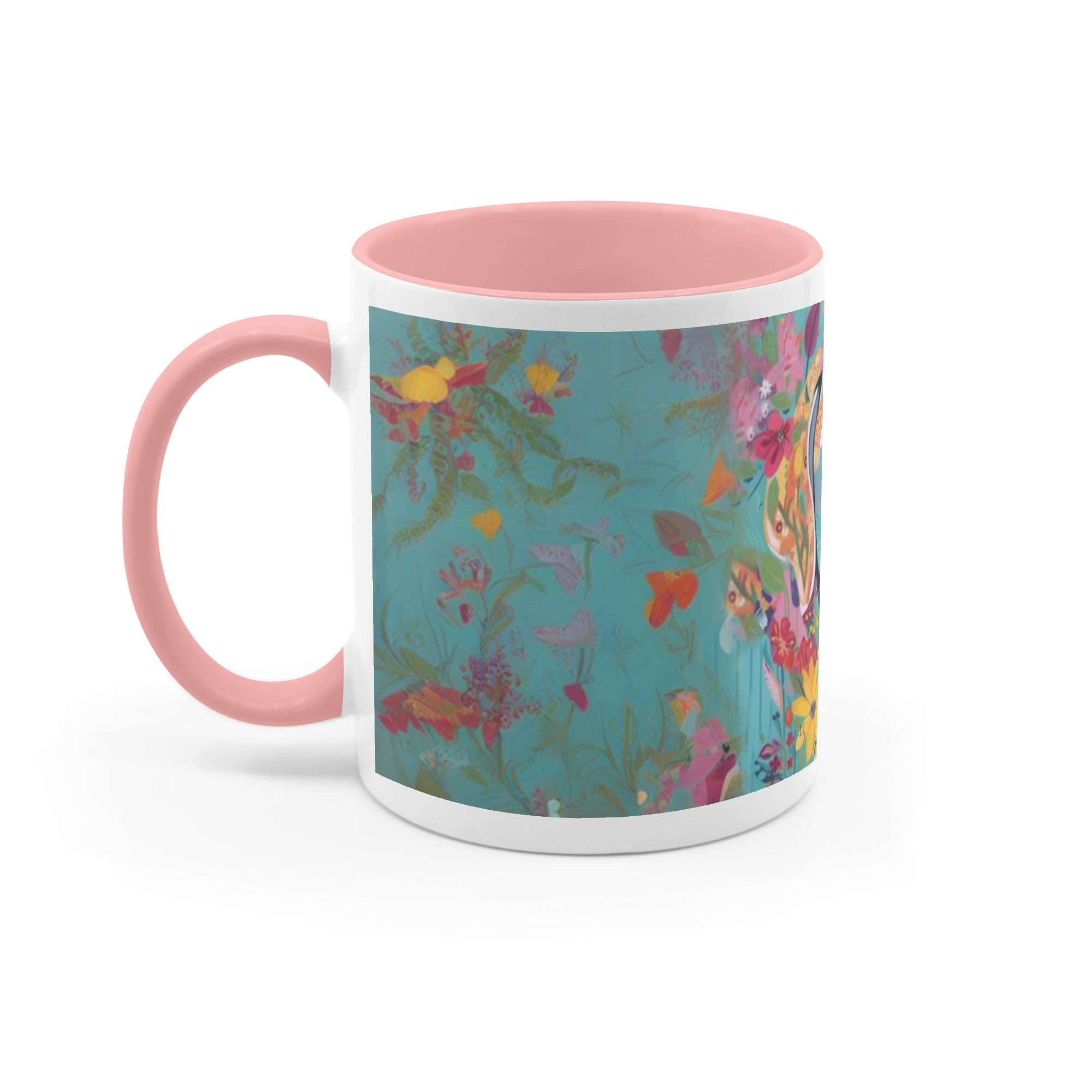 Garden of Companionship - Mugs artwork detail - interactive christian gift with augmented reality wall art