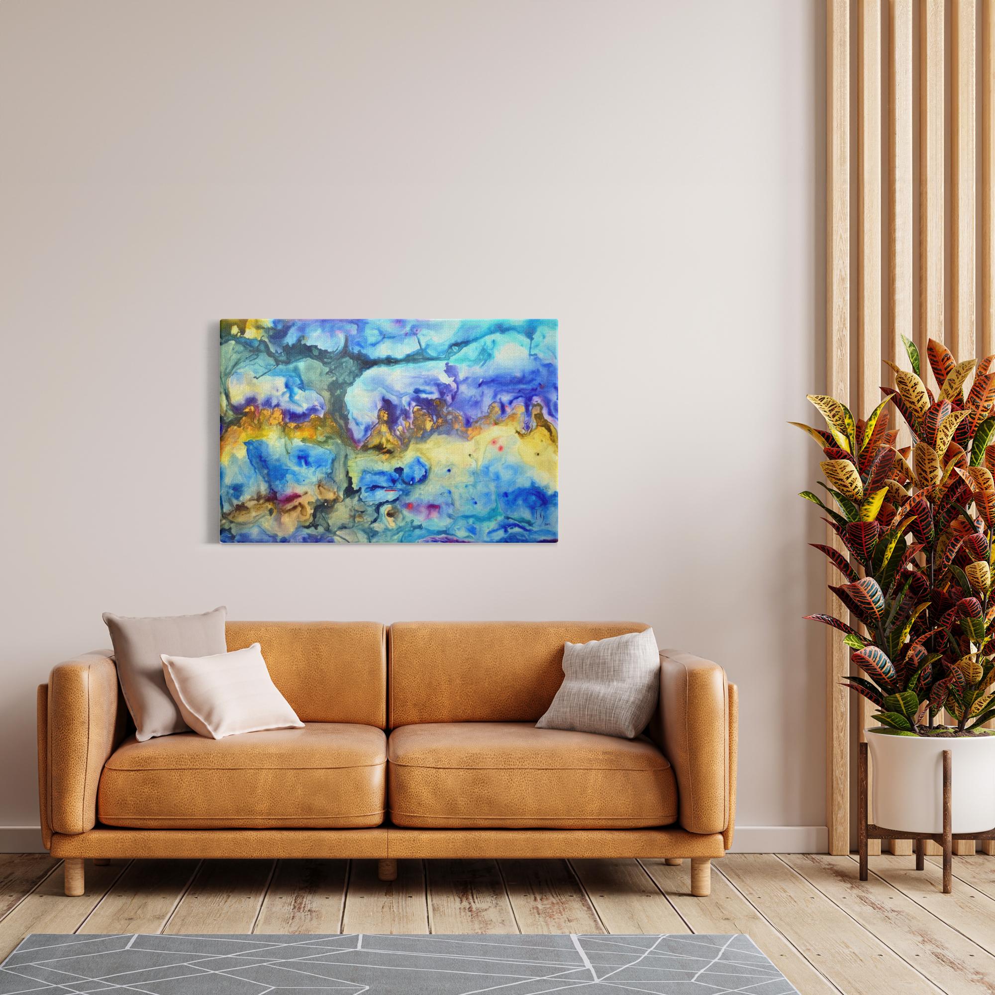 Da Vinci Last Supper artwork detail - christian wall art canvas print wall art