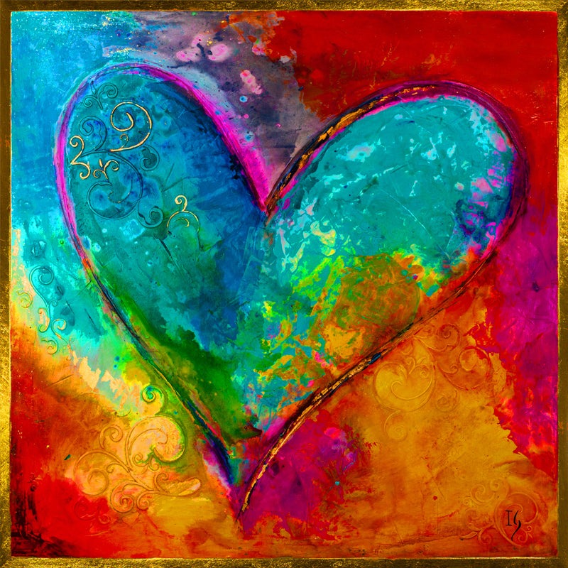With You Forever - original painting by Ivan Guaderrama