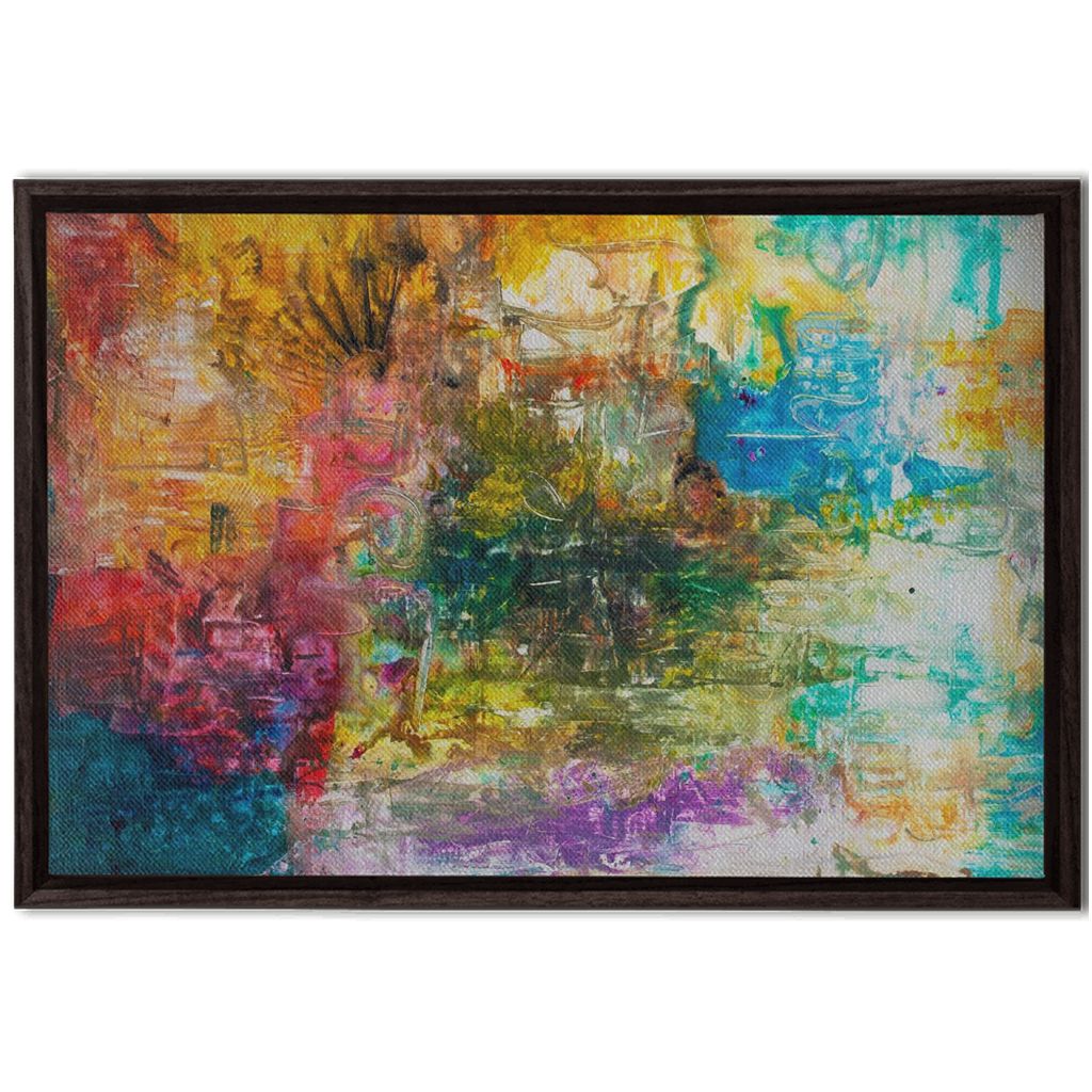 You Are The Light Of My Life artwork detail - abstract art canvas print wall art
