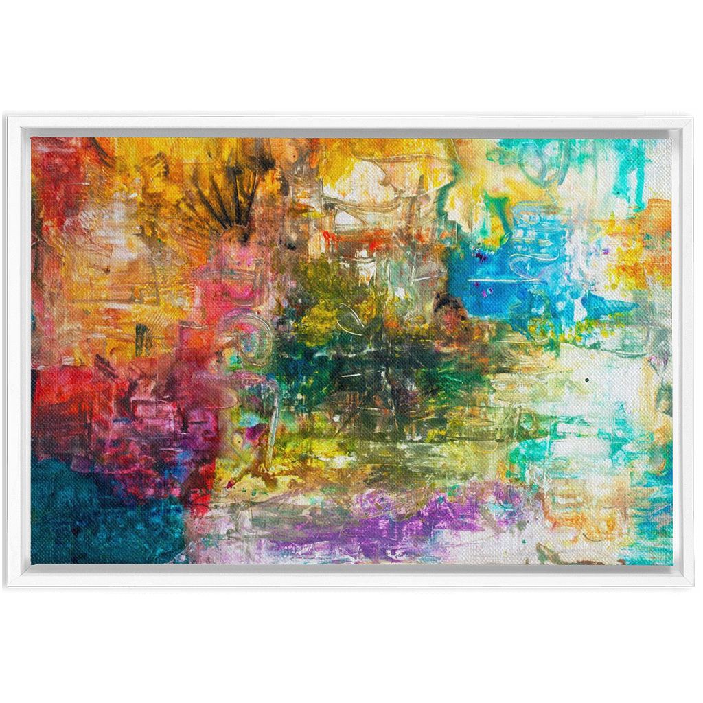 You Are The Light Of My Life artwork detail - abstract art canvas print wall art