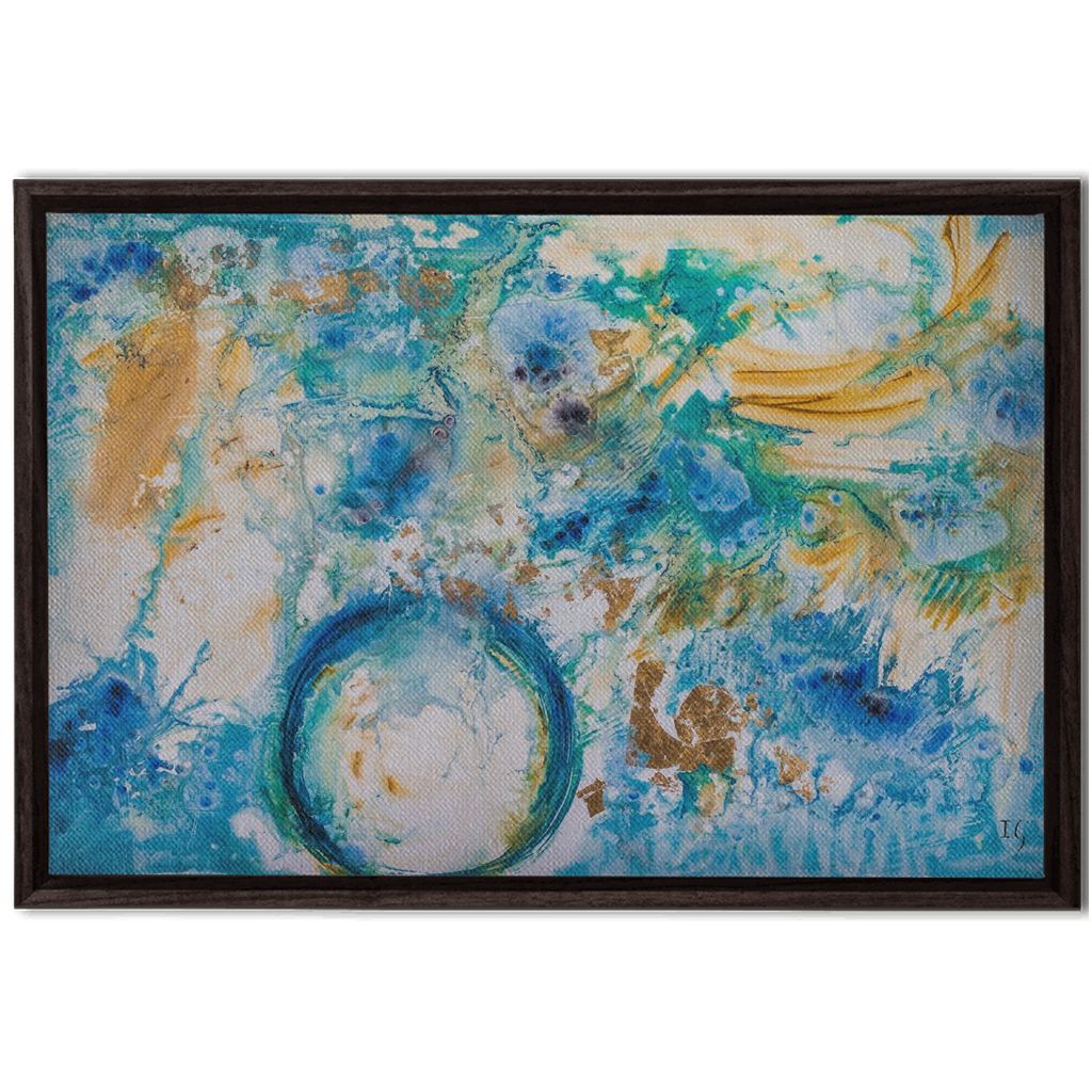 Love Everlasting artwork detail - abstract art canvas print wall art