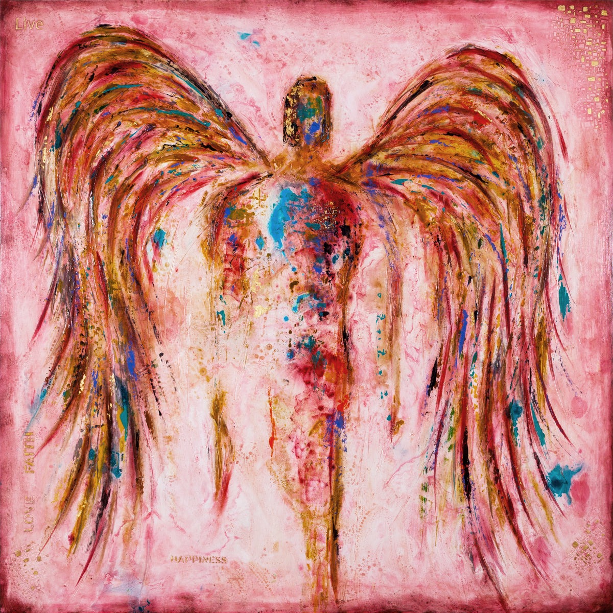 ANGEL SOUL - original painting by Ivan Guaderrama