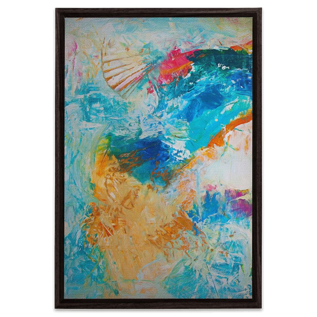 Heavenly Realm artwork detail - abstract art canvas print wall art