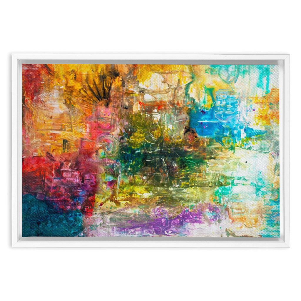 You Are The Light Of My Life artwork detail - abstract art canvas print wall art