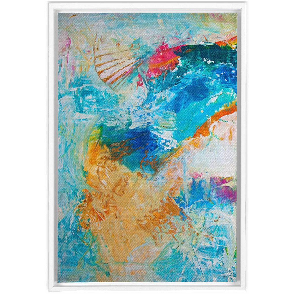 Heavenly Realm artwork detail - abstract art canvas print wall art