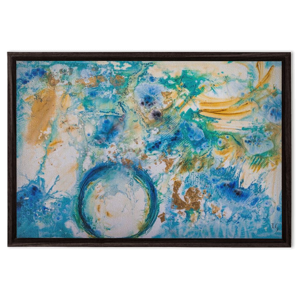 Love Everlasting artwork detail - abstract art canvas print wall art