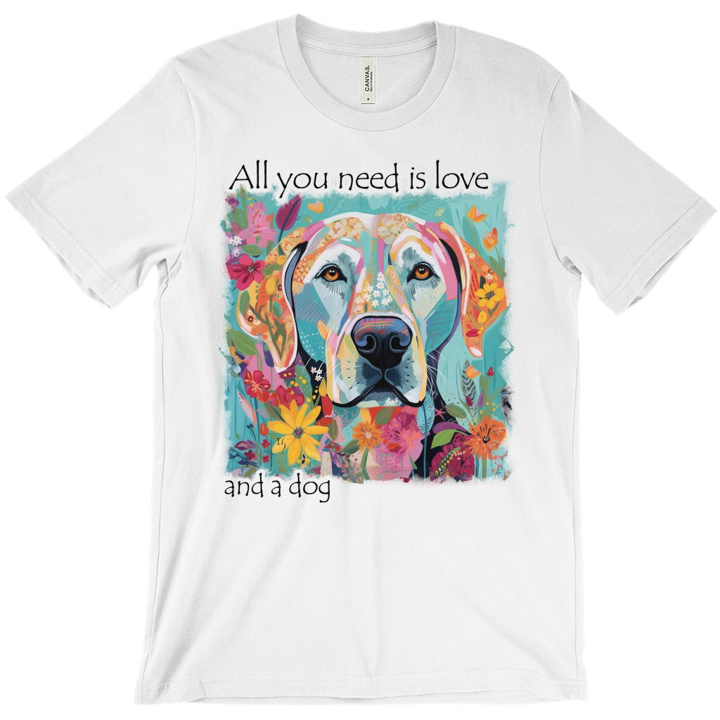 Garden of Companionship - T-Shirts canvas print in room setting - interactive art by Ivan Guaderrama