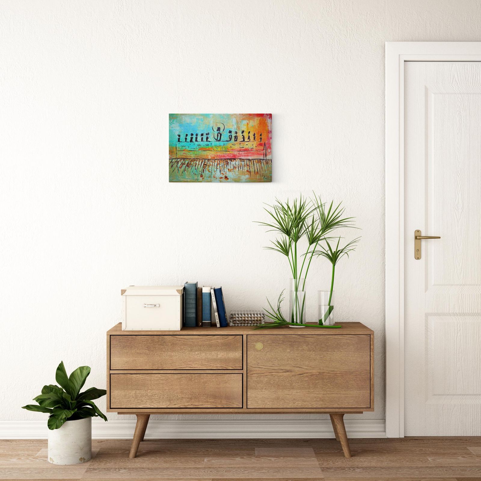 The Last Supper artwork detail - christian wall art canvas print wall art