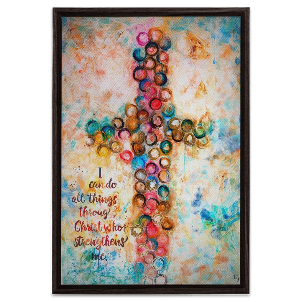 Steadfast artwork detail - abstract art canvas print wall art