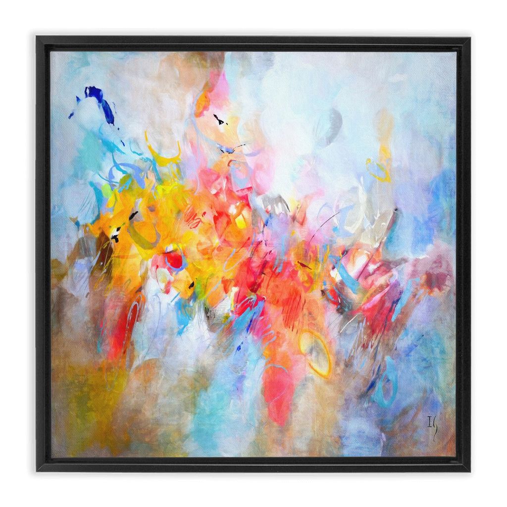 For I Know The Plans I Have For You artwork detail - abstract art canvas print wall art