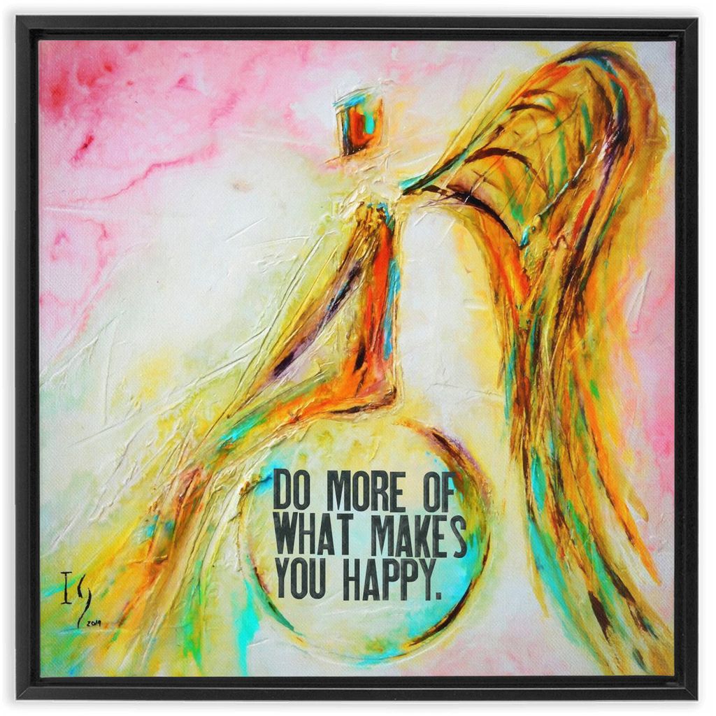 Freedom artwork detail - angel painting canvas print wall art