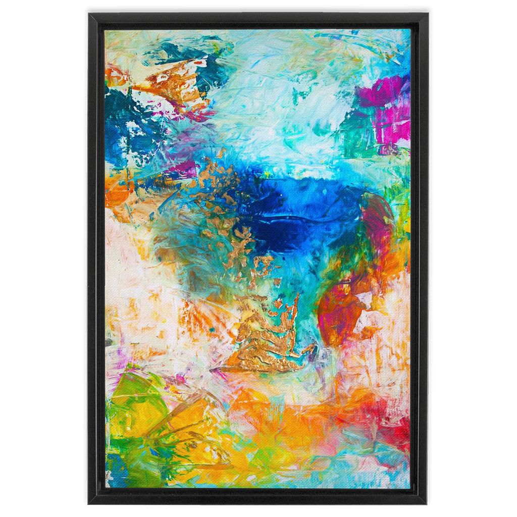 Promised Land artwork detail - abstract art canvas print wall art
