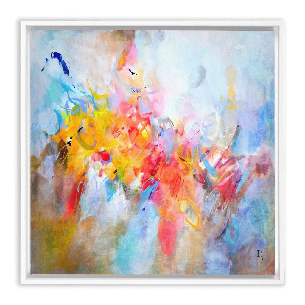 For I Know The Plans I Have For You artwork detail - abstract art canvas print wall art