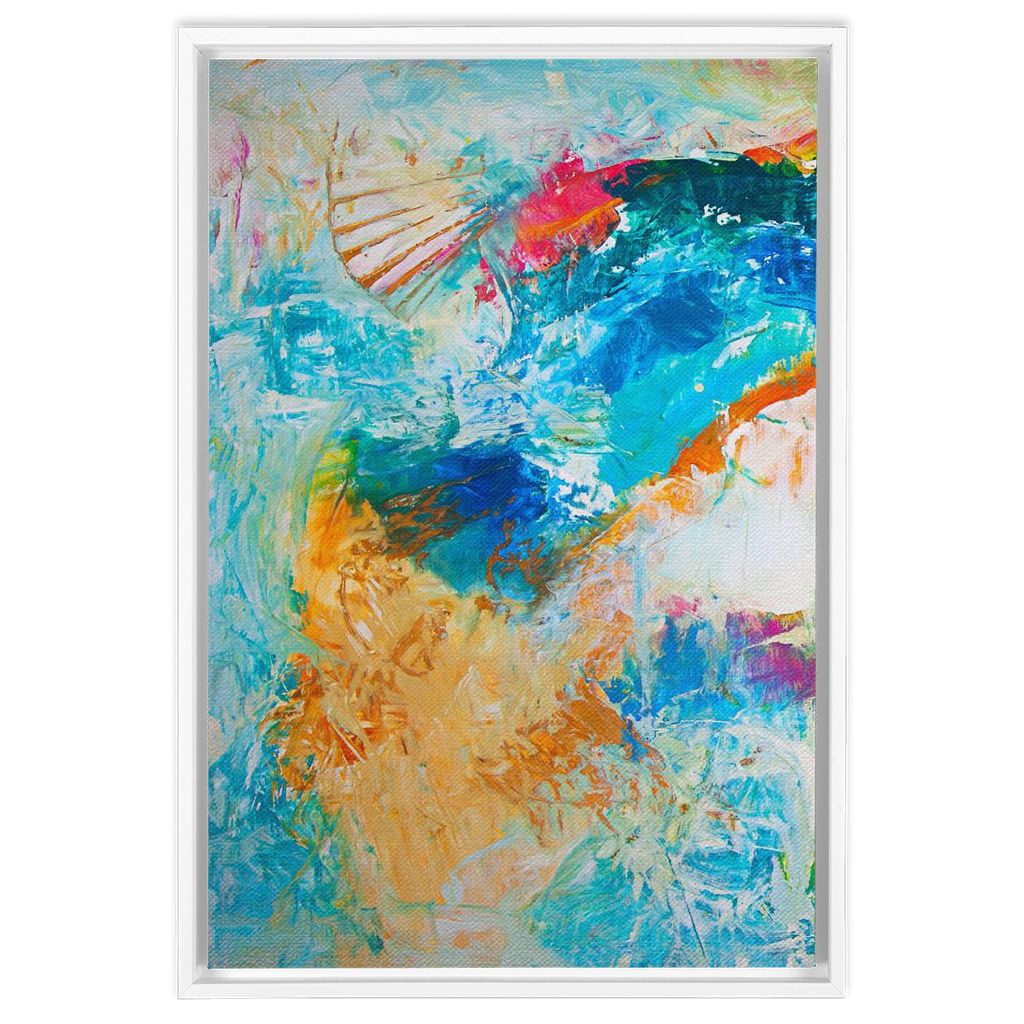 Heavenly Realm artwork detail - abstract art canvas print wall art