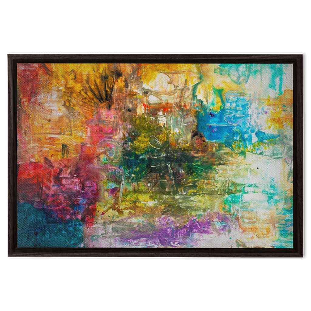 You Are The Light Of My Life artwork detail - abstract art canvas print wall art
