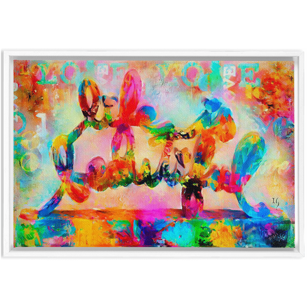 Life is Beautiful artwork detail - bible verse wall art canvas print wall art