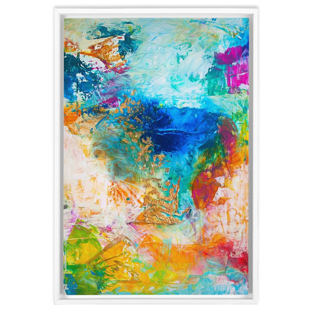 Promised Land artwork detail - abstract art canvas print wall art
