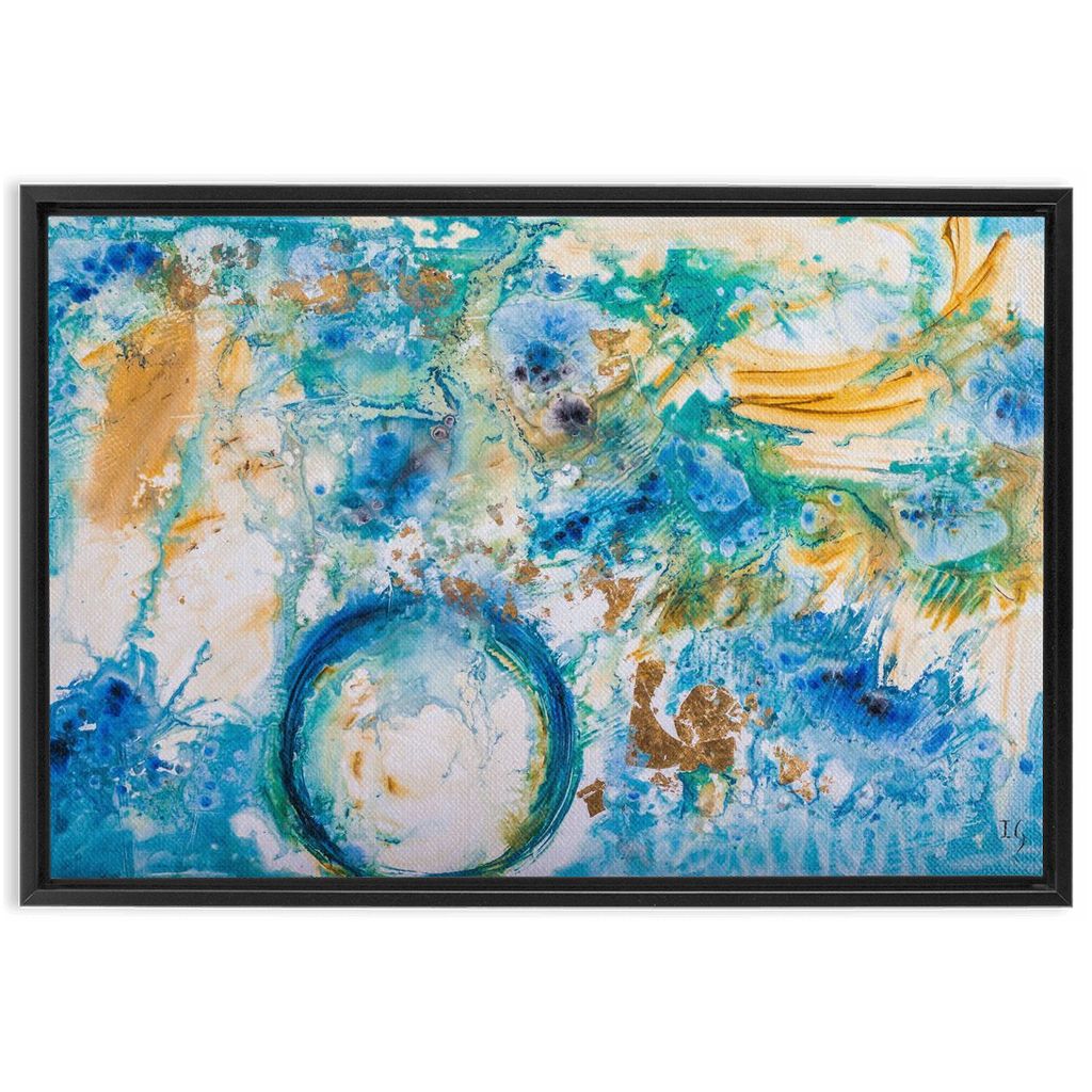 Love Everlasting artwork detail - abstract art canvas print wall art