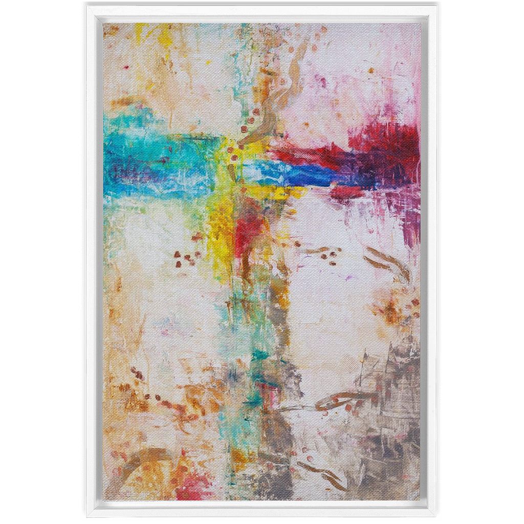Promise artwork detail - abstract art canvas print wall art