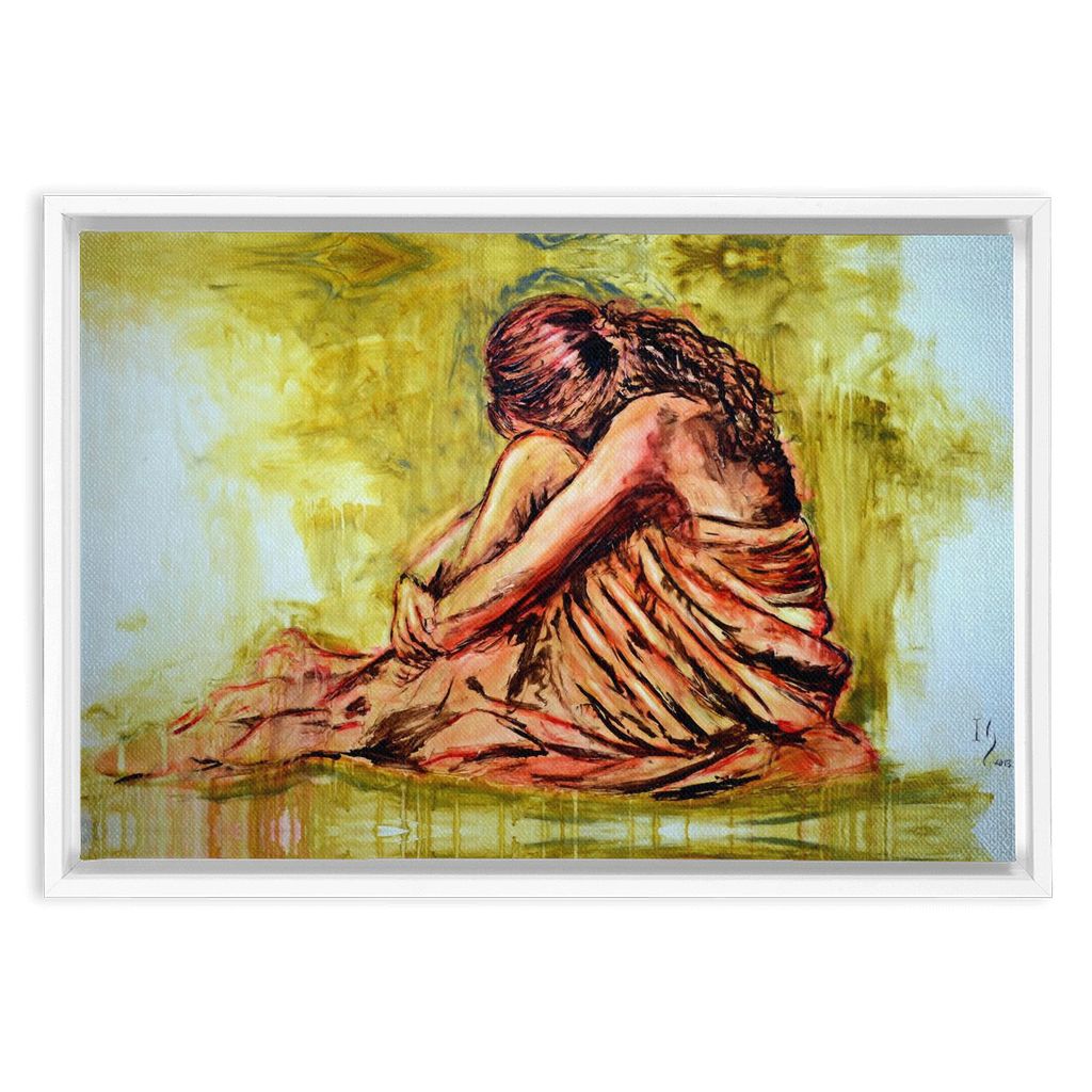 Just Breathe artwork detail - music art canvas print wall art