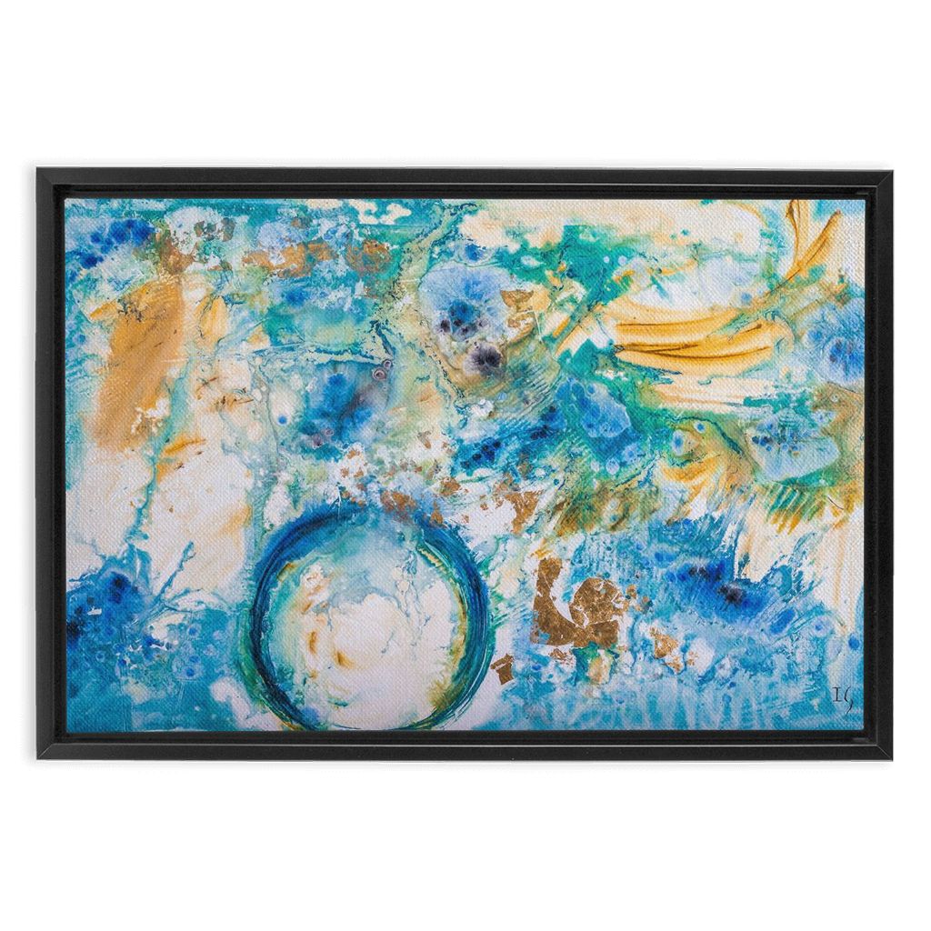 Love Everlasting artwork detail - abstract art canvas print wall art