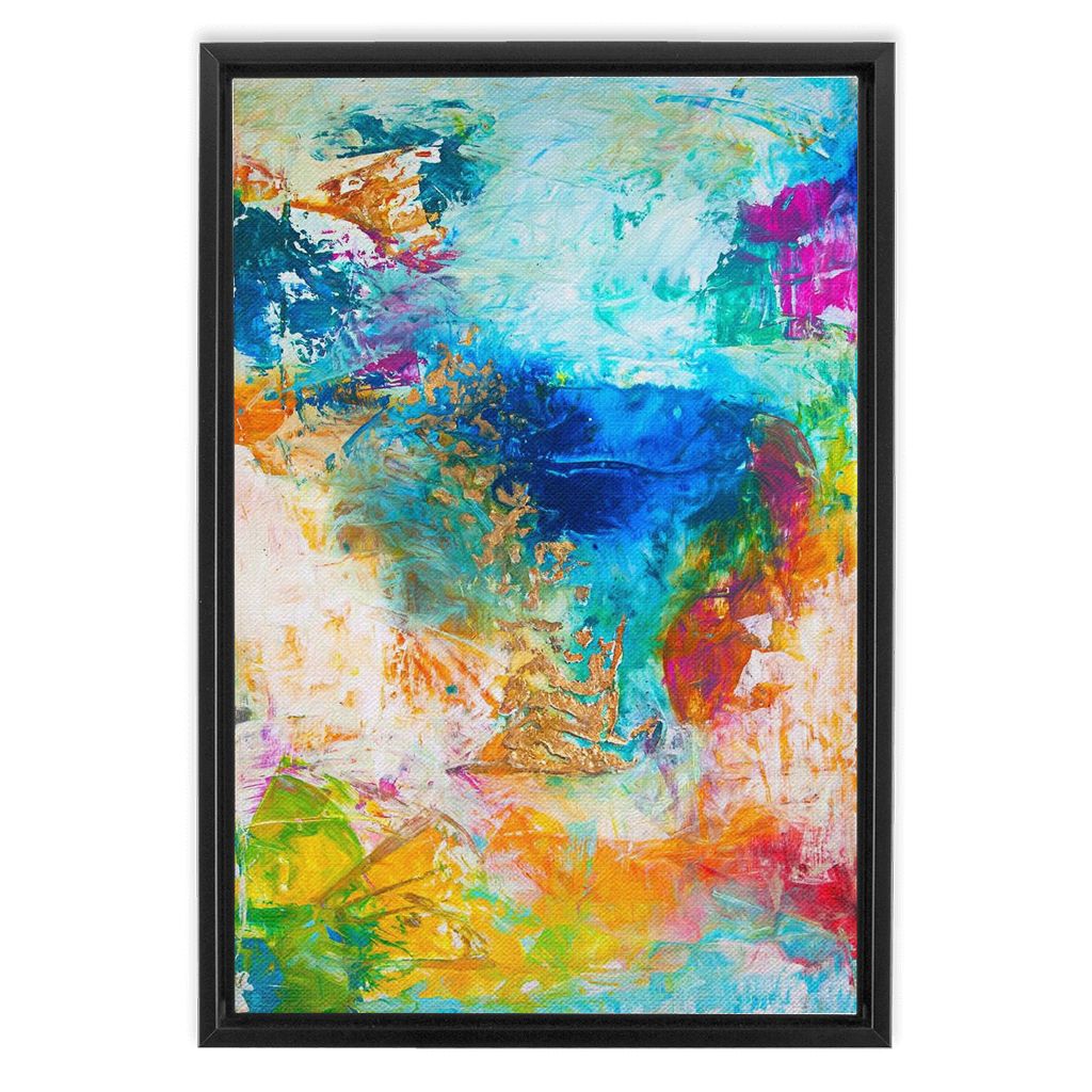 Promised Land artwork detail - abstract art canvas print wall art