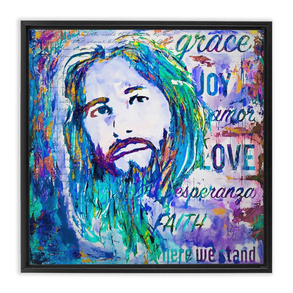 He is artwork detail - bible verse wall art canvas print wall art