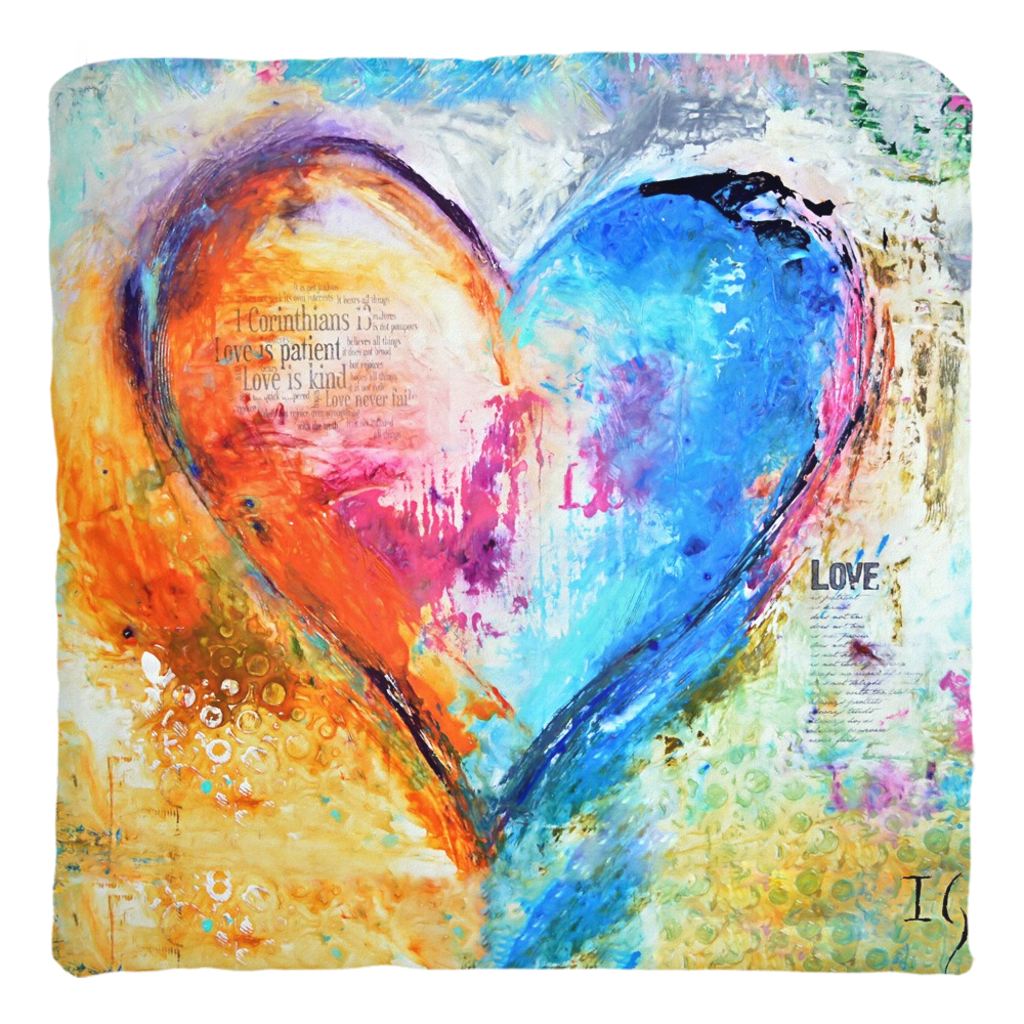 Patience of Love Throw Pillows - ivanguaderramaonlinestores
