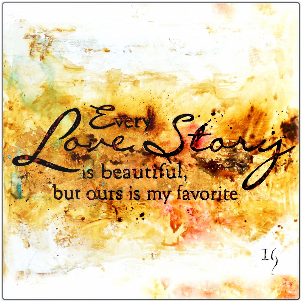 Every Love Story Is Beautiful - Metal Prints - ivanguaderramaonlinestores
