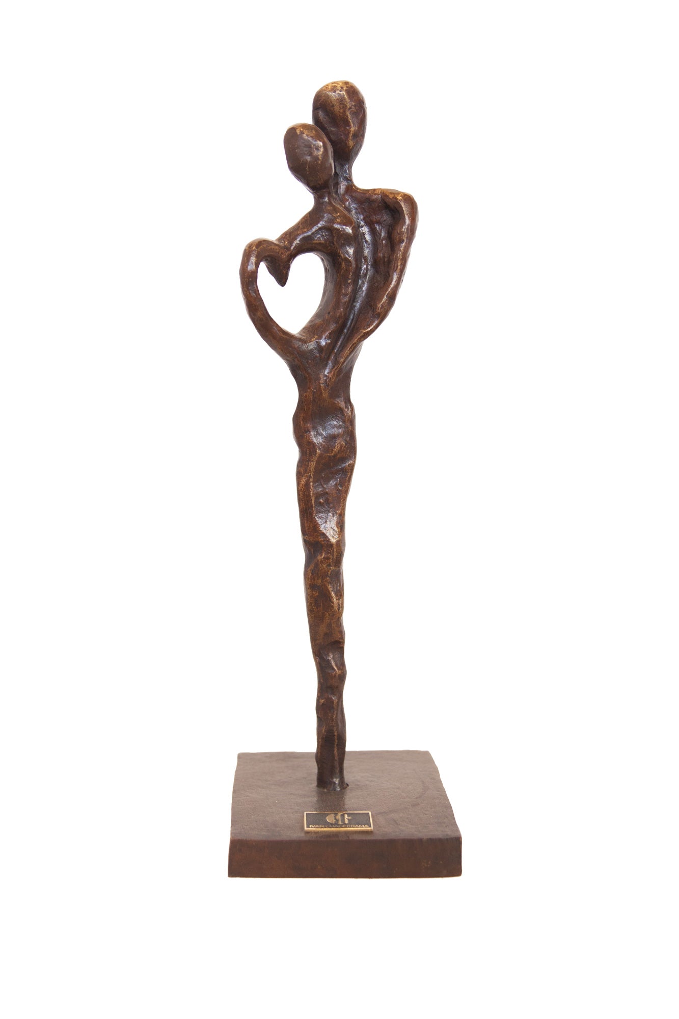 Always with you canvas print in room setting - wall sculpture by Ivan Guaderrama