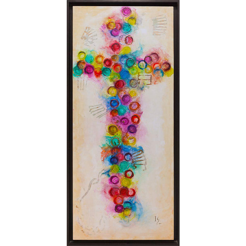 Eternal Victory - original abstract painting by Ivan Guaderrama