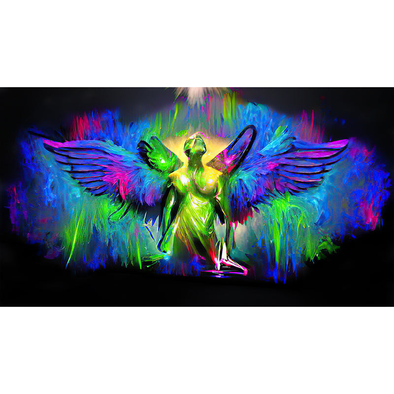 Invictus - LIMITED EDITION - original painting by Ivan Guaderrama