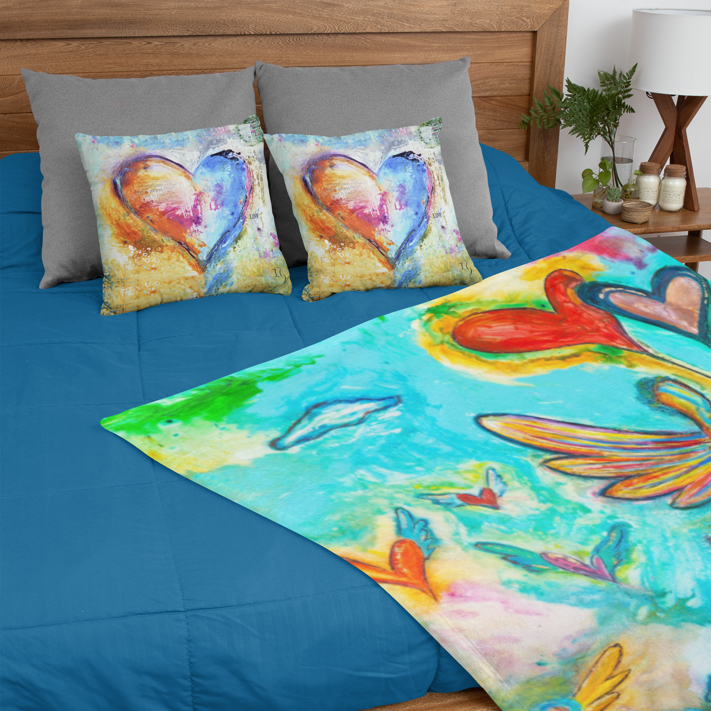 On my way to heaven Minky Blankets - ivanguaderramaonlinestores