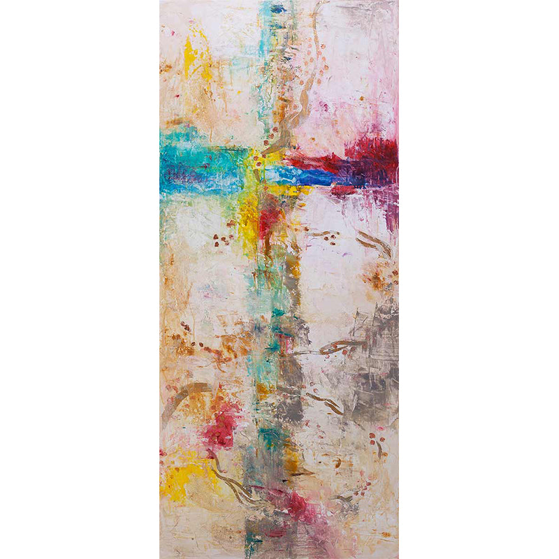 Promise - original abstract painting by Ivan Guaderrama